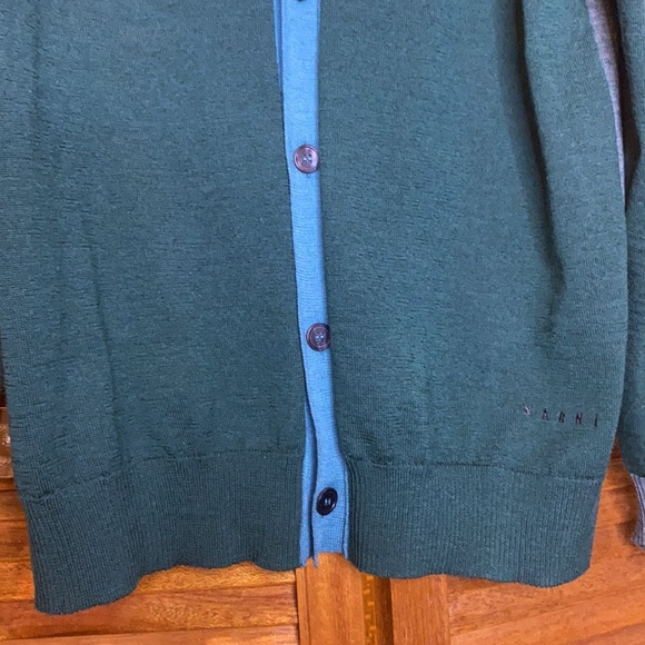 Marni Lana vergine new wool cardigan - Picture 3 of 7